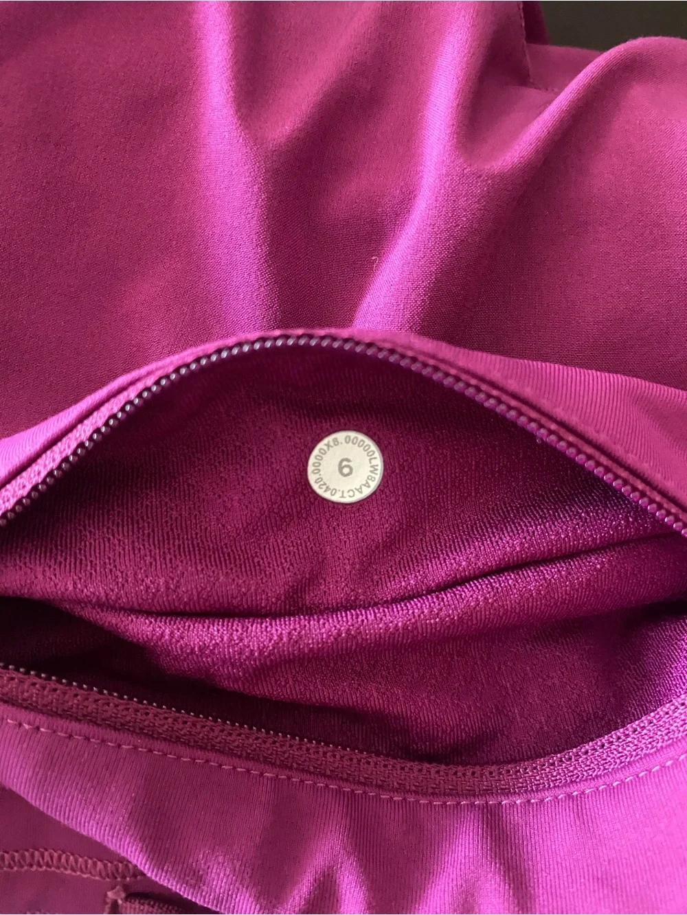 LULULEMON Pace Rival Mid-Rise Deep Fuchsia Pink Skirt Skort Size 6